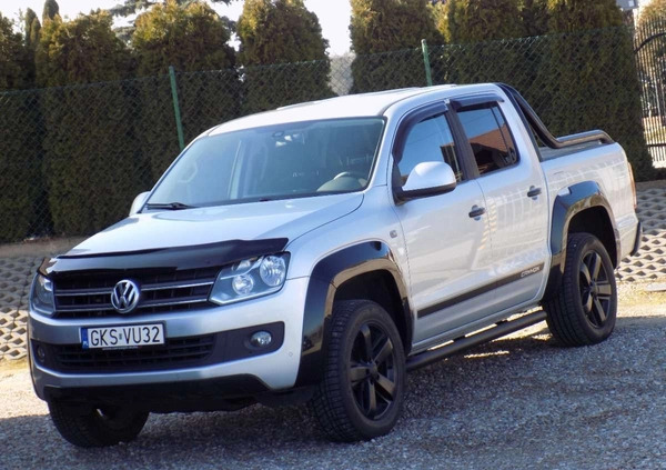 Volkswagen Amarok cena 77999 przebieg: 330000, rok produkcji 2015 z Legionowo małe 596